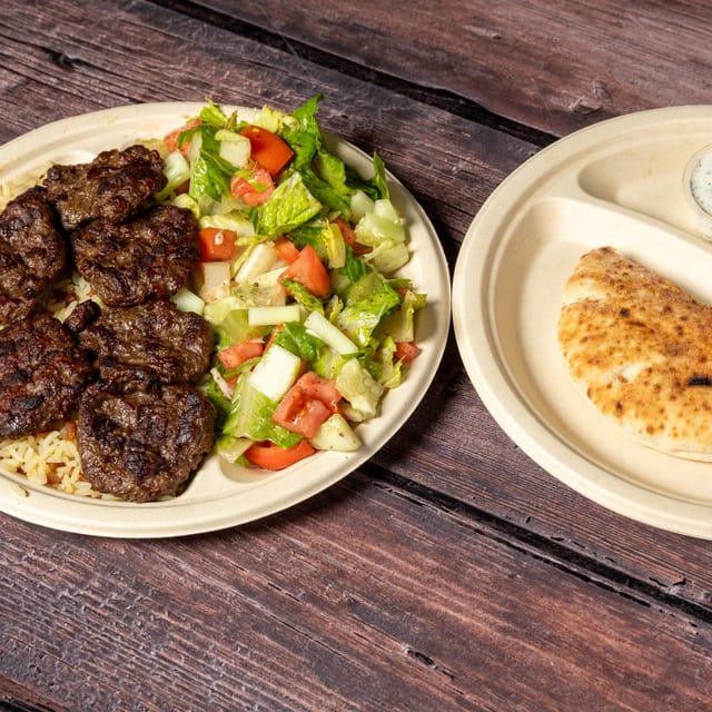 Large Kofte Platter.