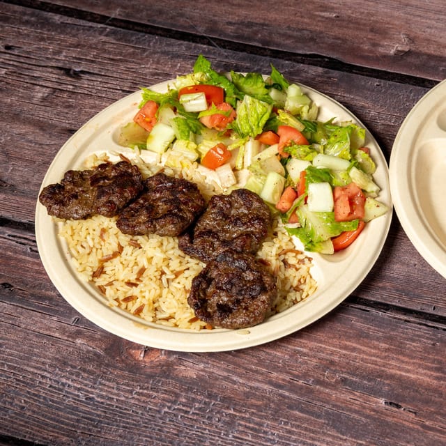 Regular Kofte Platter.