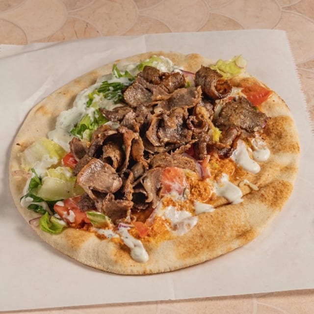 Doner Pita Wrap.