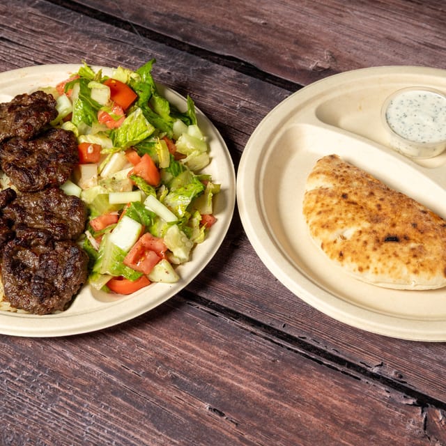 Large Kofte Platter.
