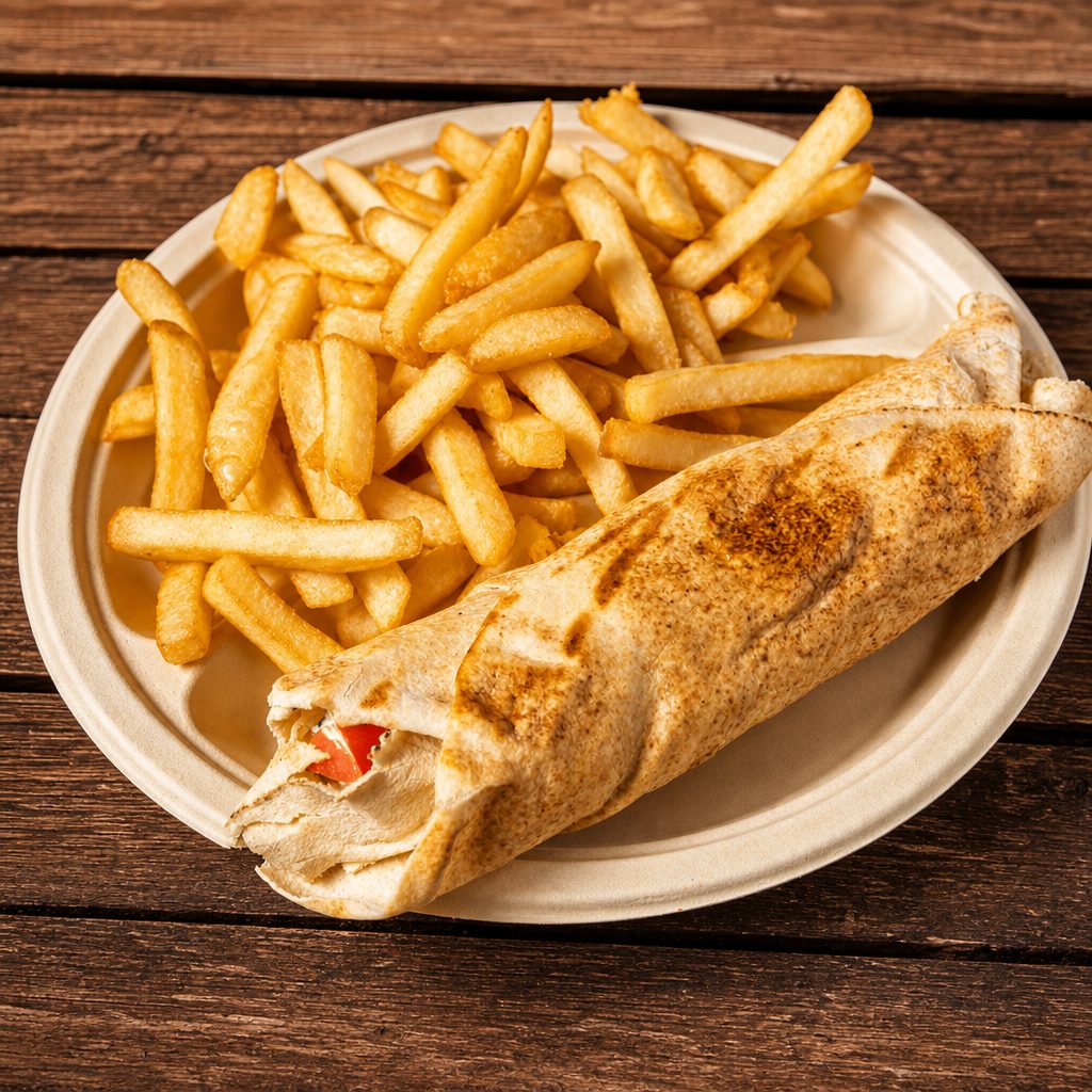 Falafel Wrap.