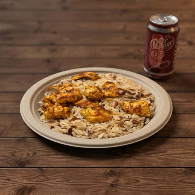 Kids Chicken Shish Kebab.